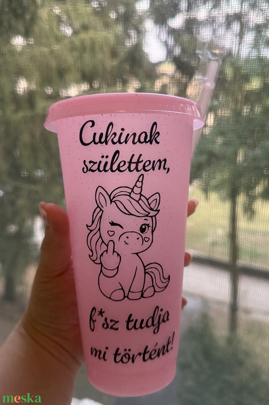 Muanyag szivoszalas pohár 2.  - otthon & életmód - konyhafelszerelés, tálalás - tálalás - pohár - Meska.hu