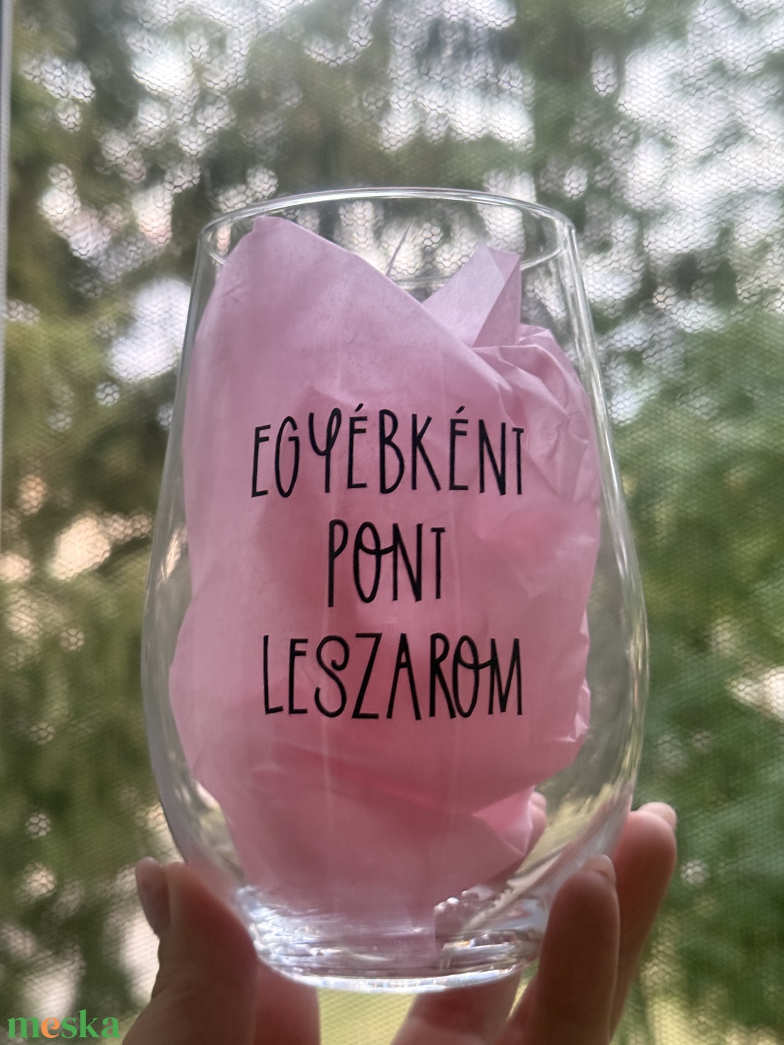 Üdítős pohár  - otthon & életmód - konyhafelszerelés, tálalás - tálalás - pohár - Meska.hu