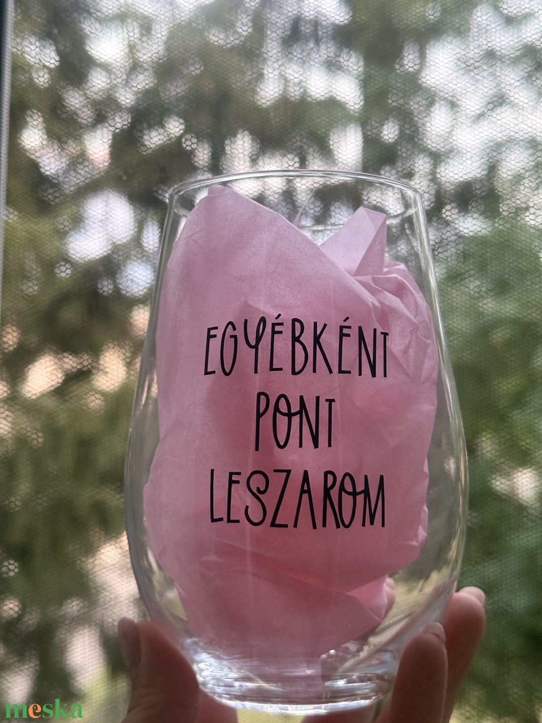 Üdítős pohár  - otthon & életmód - konyhafelszerelés, tálalás - tálalás - pohár - Meska.hu