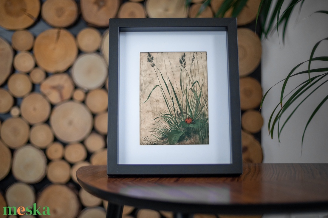Katicabogár levélen - digitális festményről készült nyomat - művészet - grafika & illusztráció - művészi nyomat - Meska.hu Katicabogár levélen - digitális festményről készült nyomat - művészet - grafika & illusztráció - művészi nyomat - Meska.hu