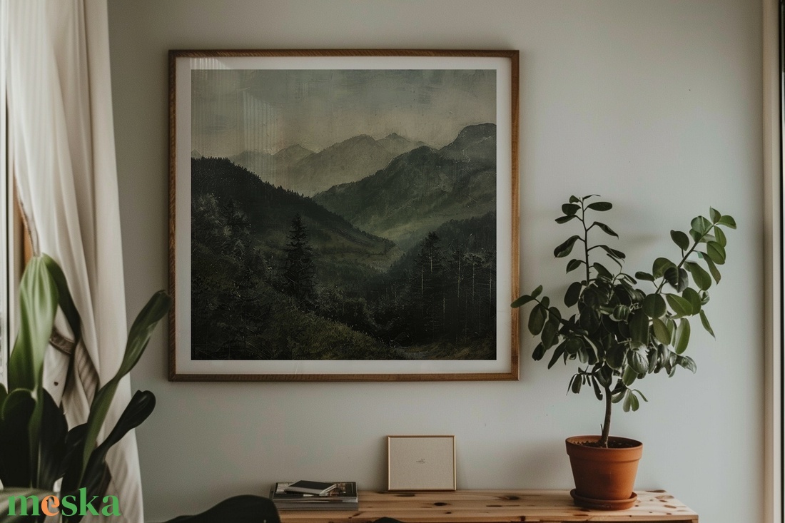 Zöld hegyek vintage, melankolikus digitális festményről készült nyomat - művészet - grafika & illusztráció - művészi nyomat - Meska.hu Zöld hegyek vintage, melankolikus digitális festményről készült nyomat - művészet - grafika & illusztráció - művészi nyomat - Meska.hu
