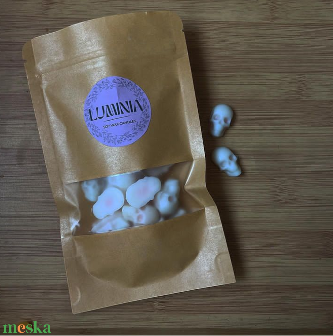Koponyás illatviasz  - otthon & életmód - gyertya, illat, aroma - illatviasz - Meska.hu