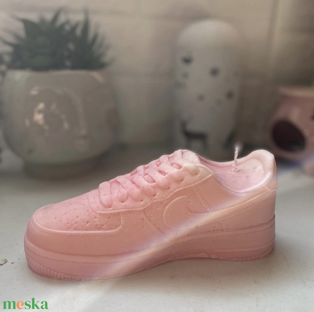 Nike air force gyertya  - karácsony - karácsonyi lakásdekoráció - karácsonyi illatgyertya, mécses - Meska.hu