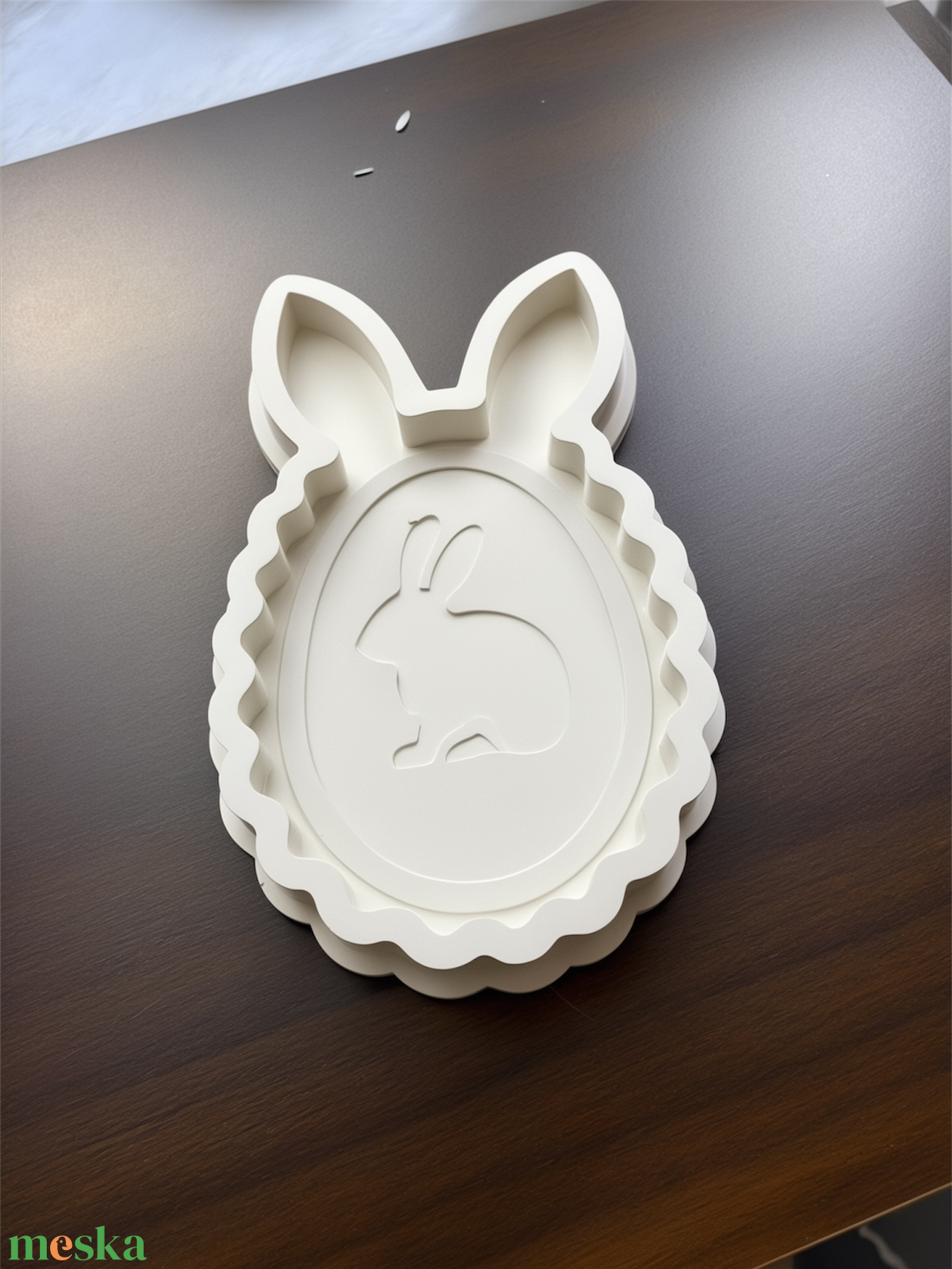 Nyuszis tál  - kellékek & szerszámok - díszíthető tárgyak - kerámia - Meska.hu