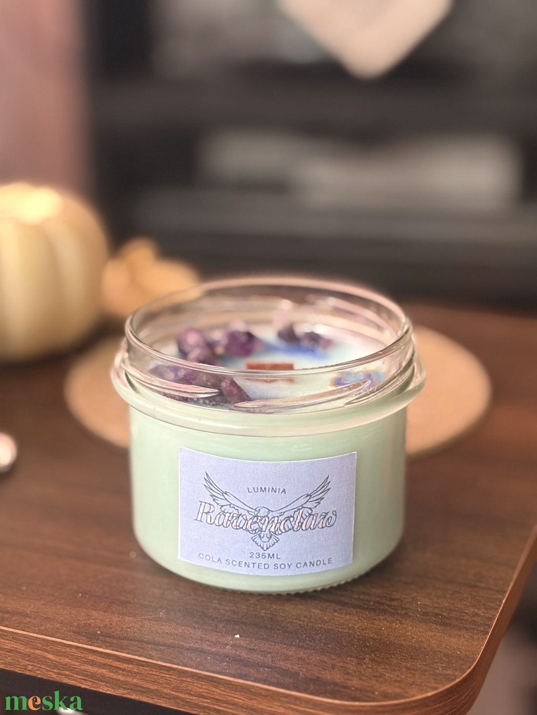 Ravenclaw gyertya  - otthon & életmód - gyertya, illat, aroma - gyertya - Meska.hu