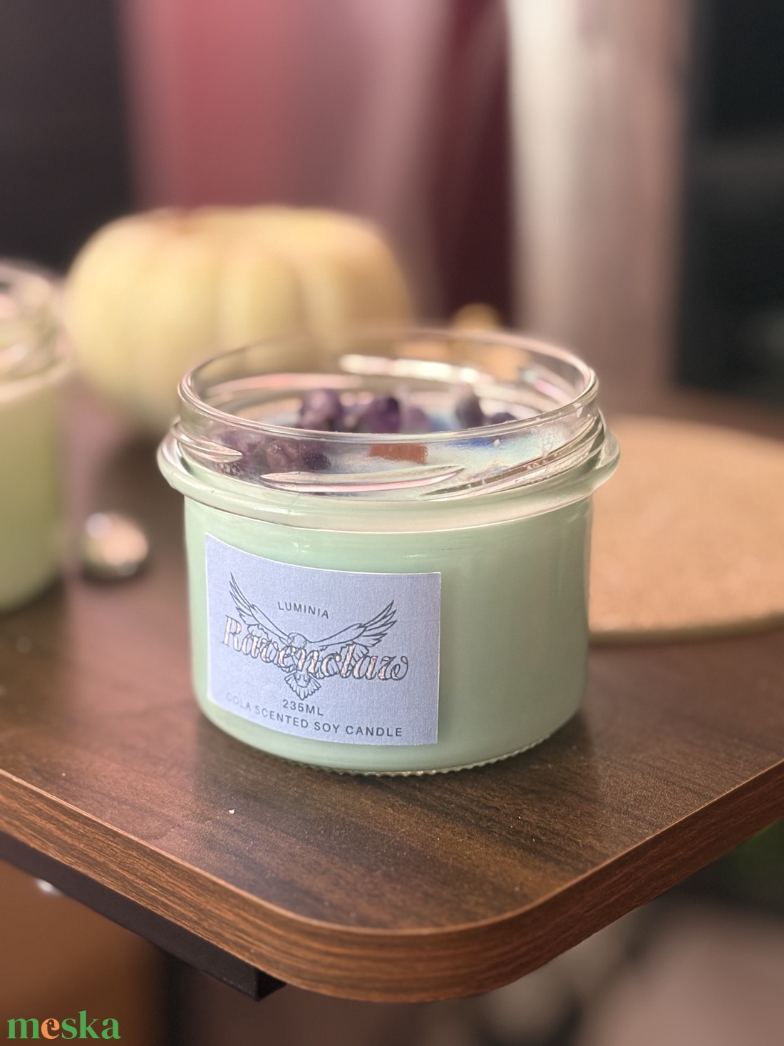 Ravenclaw gyertya  - otthon & életmód - gyertya, illat, aroma - gyertya - Meska.hu