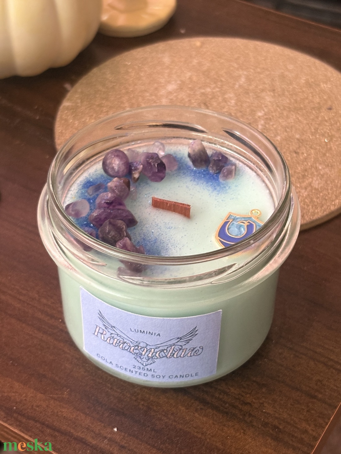 Ravenclaw gyertya  - otthon & életmód - gyertya, illat, aroma - gyertya - Meska.hu