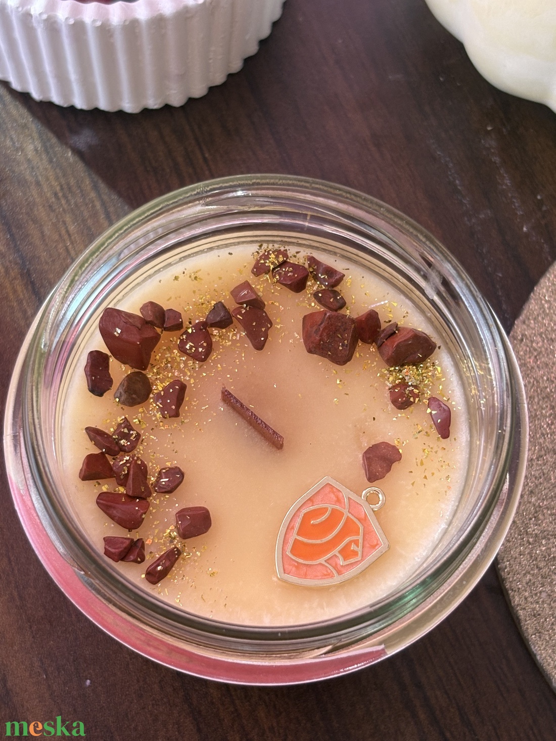 Gryffindor gyertya - otthon & életmód - gyertya, illat, aroma - gyertya - Meska.hu