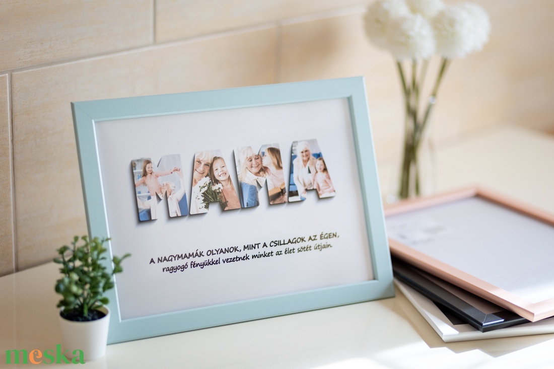 MAMA feliratú fotókollázs, általad küldött fényképekből - esküvő - emlék & ajándék - szülőköszöntő ajándék - Meska.hu MAMA feliratú fotókollázs, általad küldött fényképekből - esküvő - emlék & ajándék - szülőköszöntő ajándék - Meska.hu