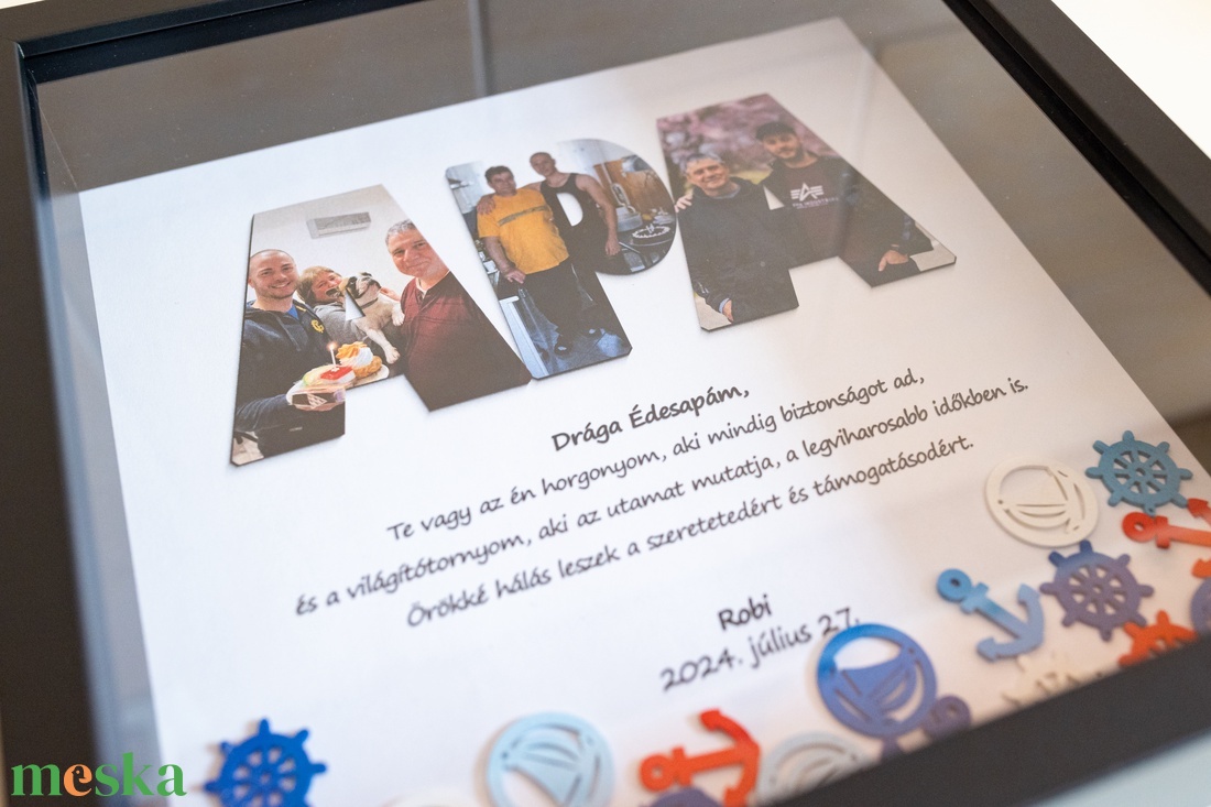 APA fotókollázsos képkeret Tenger 2, általad küldött fotókból, FOTÓPAPÍRRA nyomtatva - esküvő - emlék & ajándék - szülőköszöntő ajándék - Meska.hu APA fotókollázsos képkeret Tenger 2, általad küldött fotókból, FOTÓPAPÍRRA nyomtatva - esküvő - emlék & ajándék - szülőköszöntő ajándék - Meska.hu