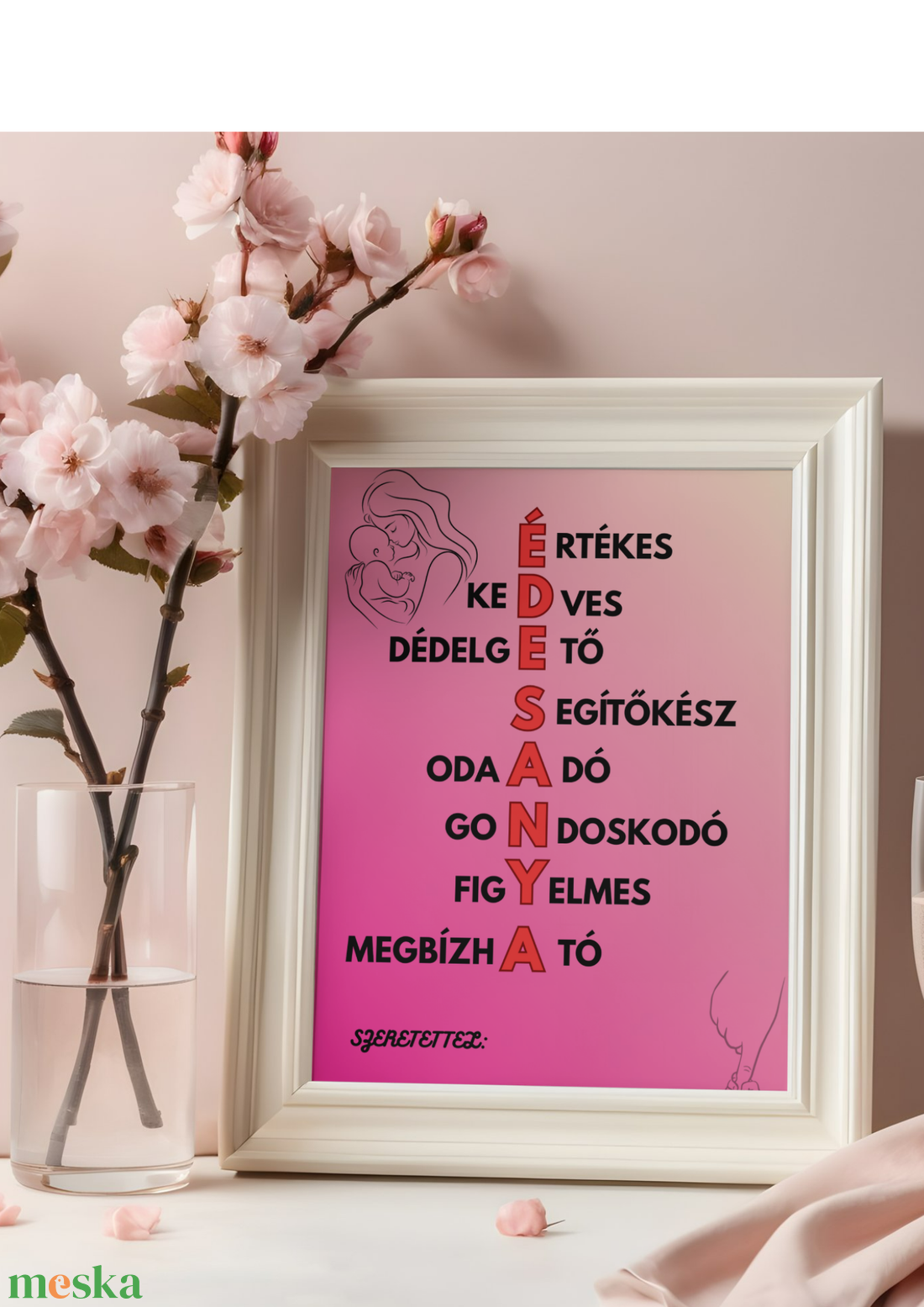 Ajándék édesanyáknak!  - otthon & életmód - dekoráció - kép & falikép - poszter - Meska.hu