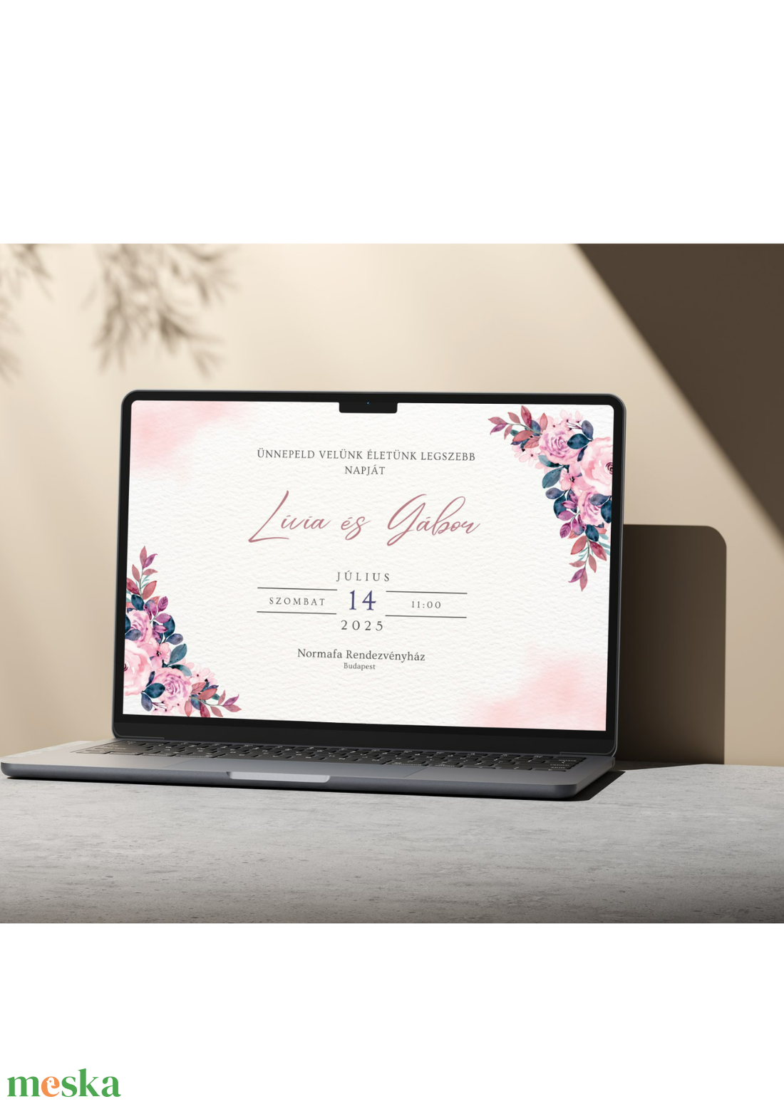 Esküvői meghívó videó  - esküvő - meghívó & kártya - meghívó - Meska.hu