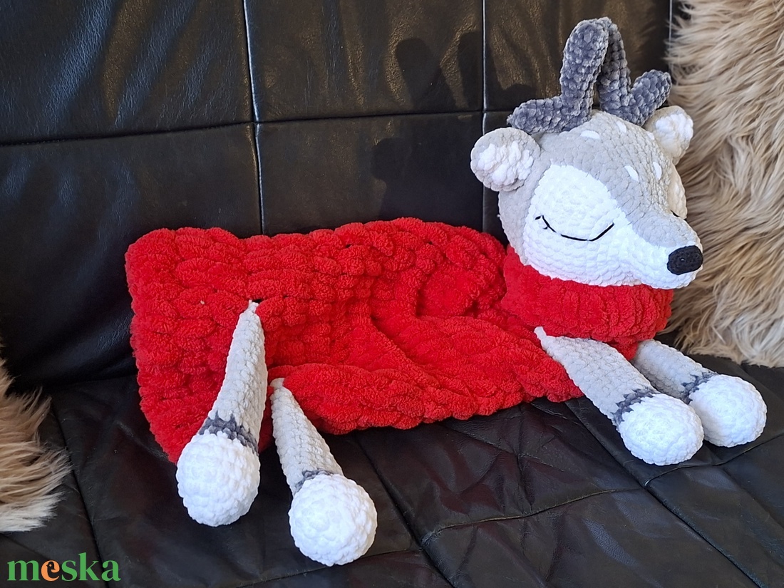 Pizsitartó  ténszarvas - játék & sport - plüssállat & játékfigura - őzike, szarvas - Meska.hu