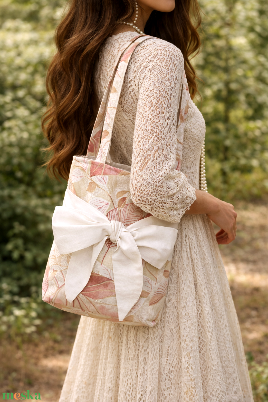 Vászontáska  - táska & tok - kézitáska & válltáska - válltáska - Meska.hu