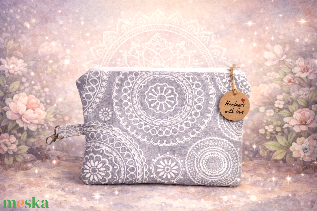 Vászontáska neszeszerrel  - táska & tok - kézitáska & válltáska - tarisznya - Meska.hu