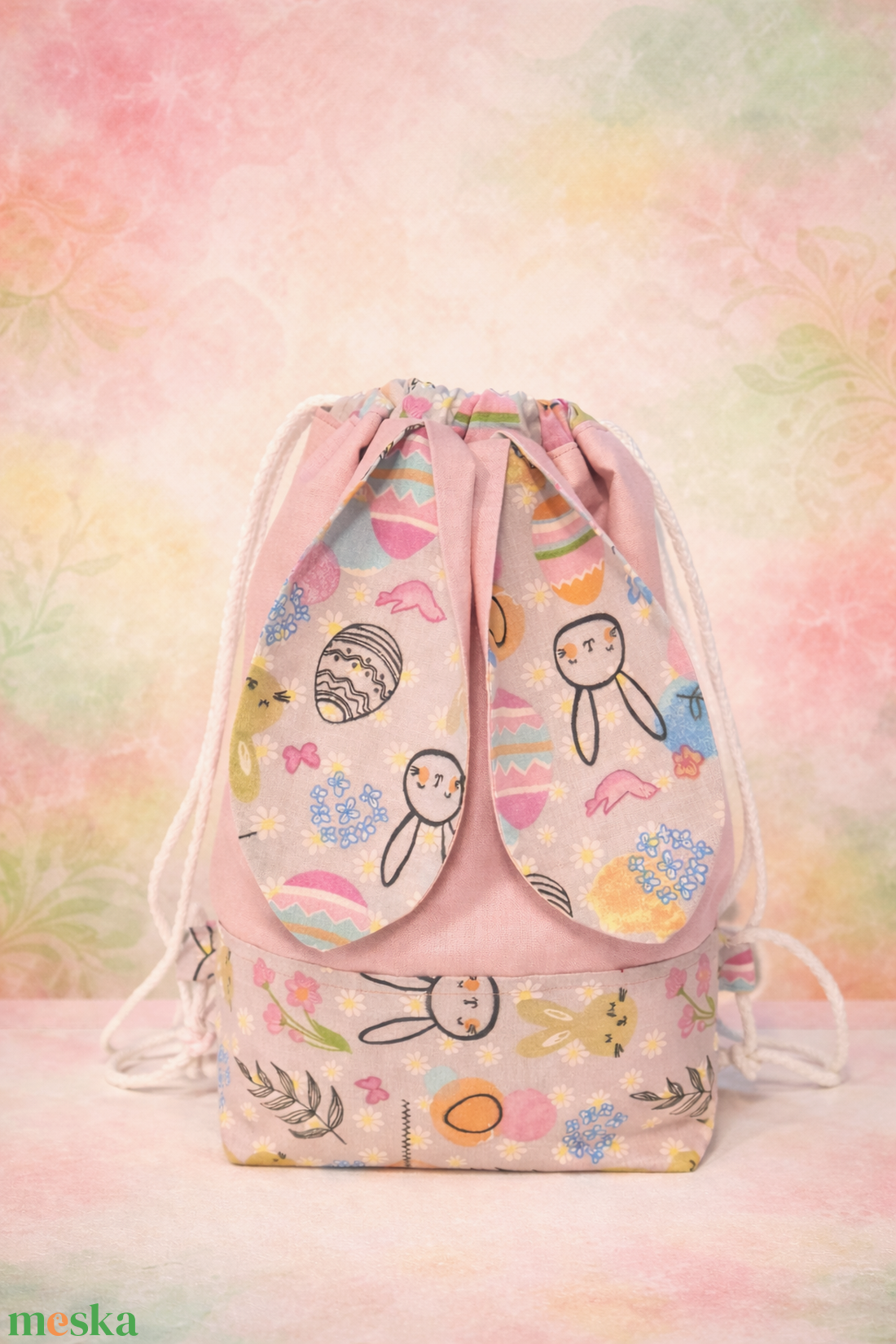 Nyuszis tornazsák  - játék & sport - ovis felszerelés - ovis tornazsák - Meska.hu