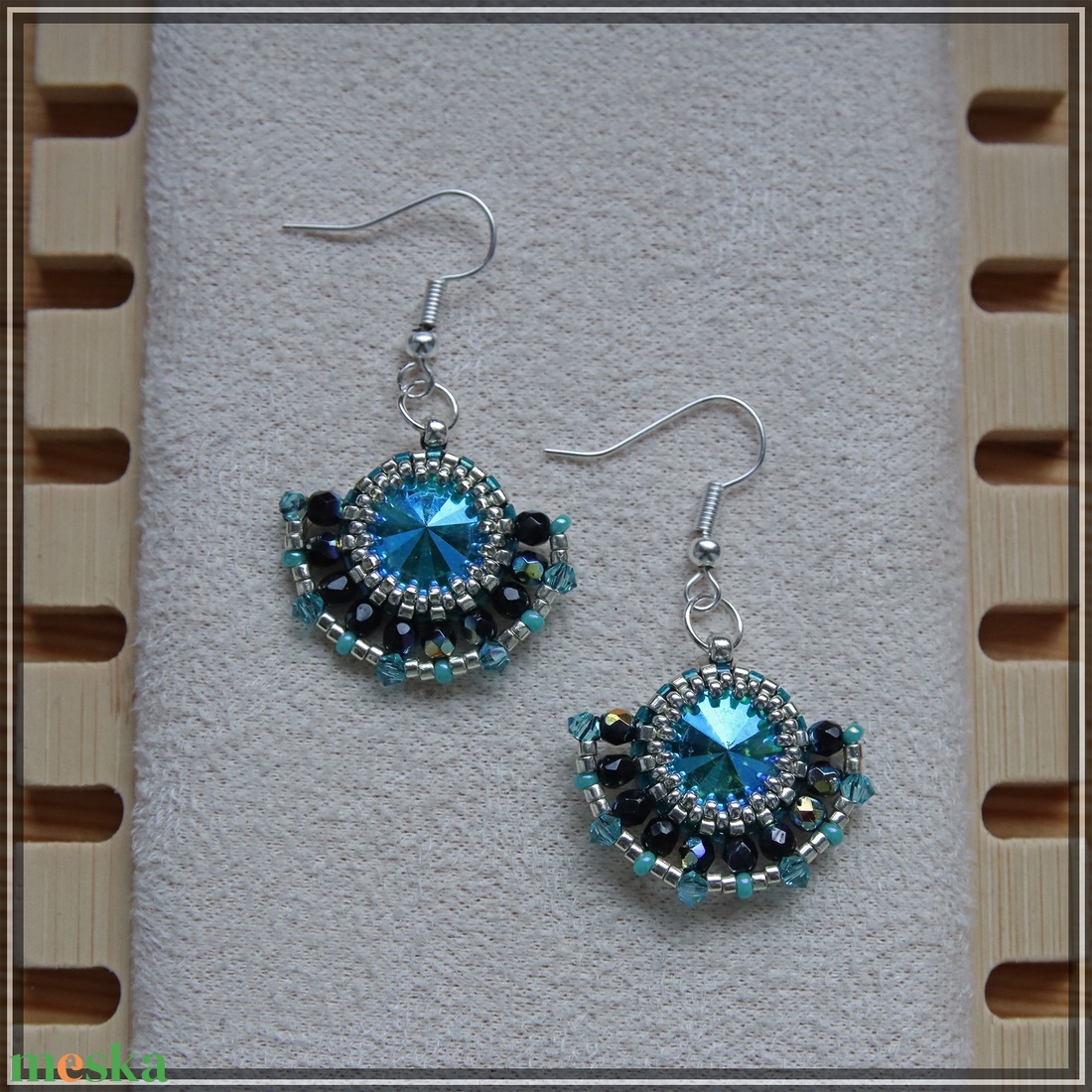 Swarovski fülbevaló - ékszer - fülbevaló - lógó fülbevaló - Meska.hu Swarovski fülbevaló - ékszer - fülbevaló - lógó fülbevaló - Meska.hu