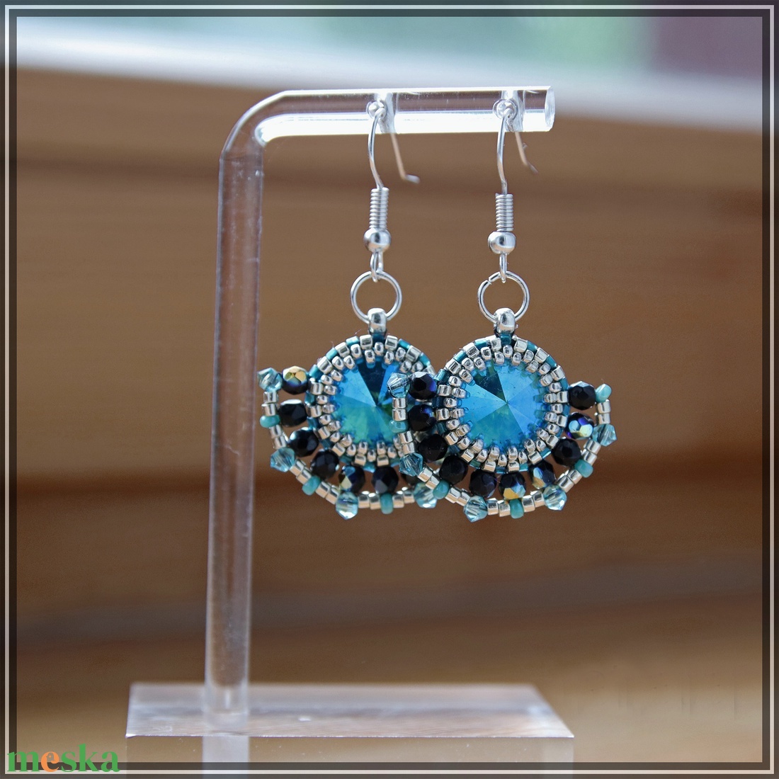 Swarovski fülbevaló - ékszer - fülbevaló - lógó fülbevaló - Meska.hu Swarovski fülbevaló - ékszer - fülbevaló - lógó fülbevaló - Meska.hu