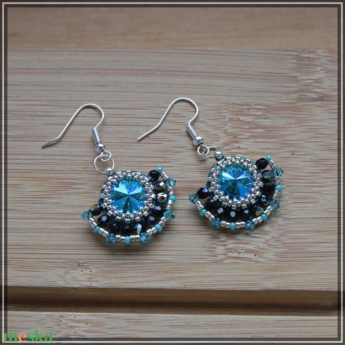 Swarovski fülbevaló - ékszer - fülbevaló - lógó fülbevaló - Meska.hu Swarovski fülbevaló - ékszer - fülbevaló - lógó fülbevaló - Meska.hu