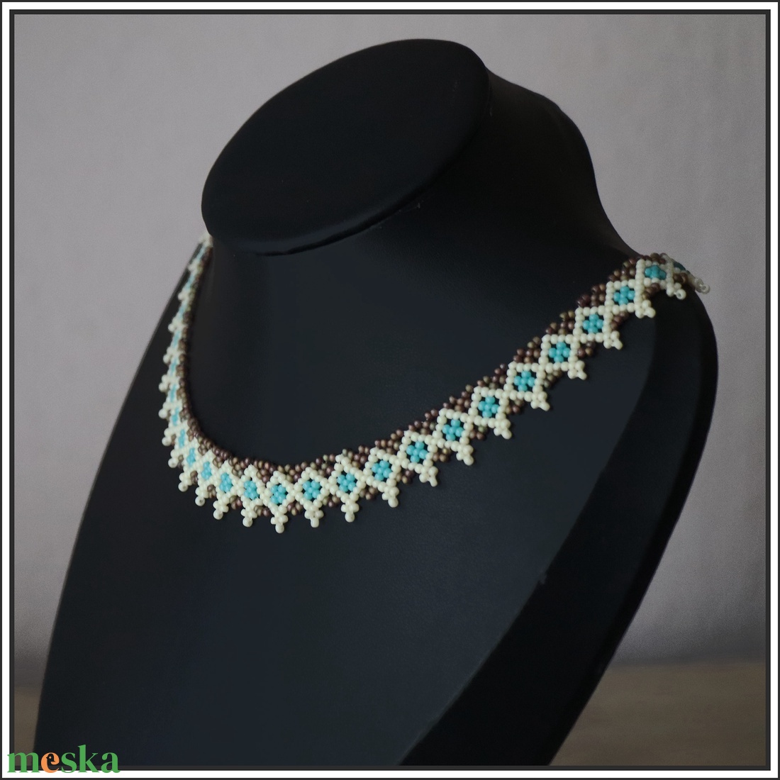 Gyöngy nyaklánc - ékszer - nyaklánc - gyöngyös nyaklánc - Meska.hu Gyöngy nyaklánc - ékszer - nyaklánc - gyöngyös nyaklánc - Meska.hu