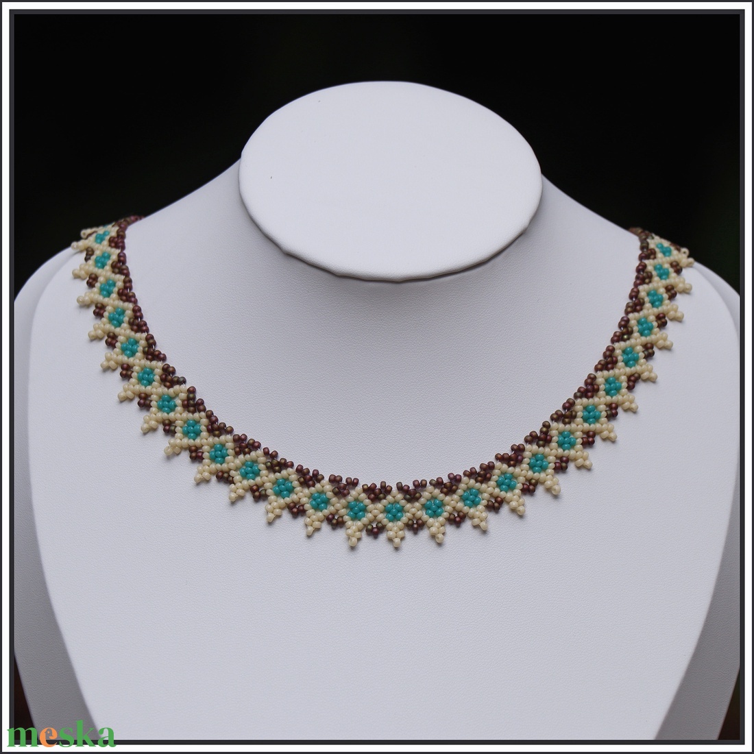 Gyöngy nyaklánc - ékszer - nyaklánc - gyöngyös nyaklánc - Meska.hu Gyöngy nyaklánc - ékszer - nyaklánc - gyöngyös nyaklánc - Meska.hu