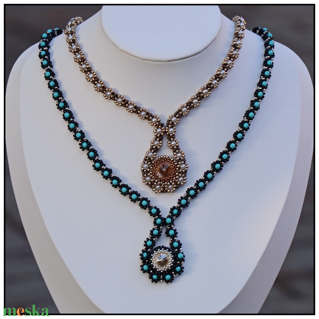 Afrodita-gold nyakláncs - ékszer - nyaklánc - medál nélküli nyaklánc - Meska.hu