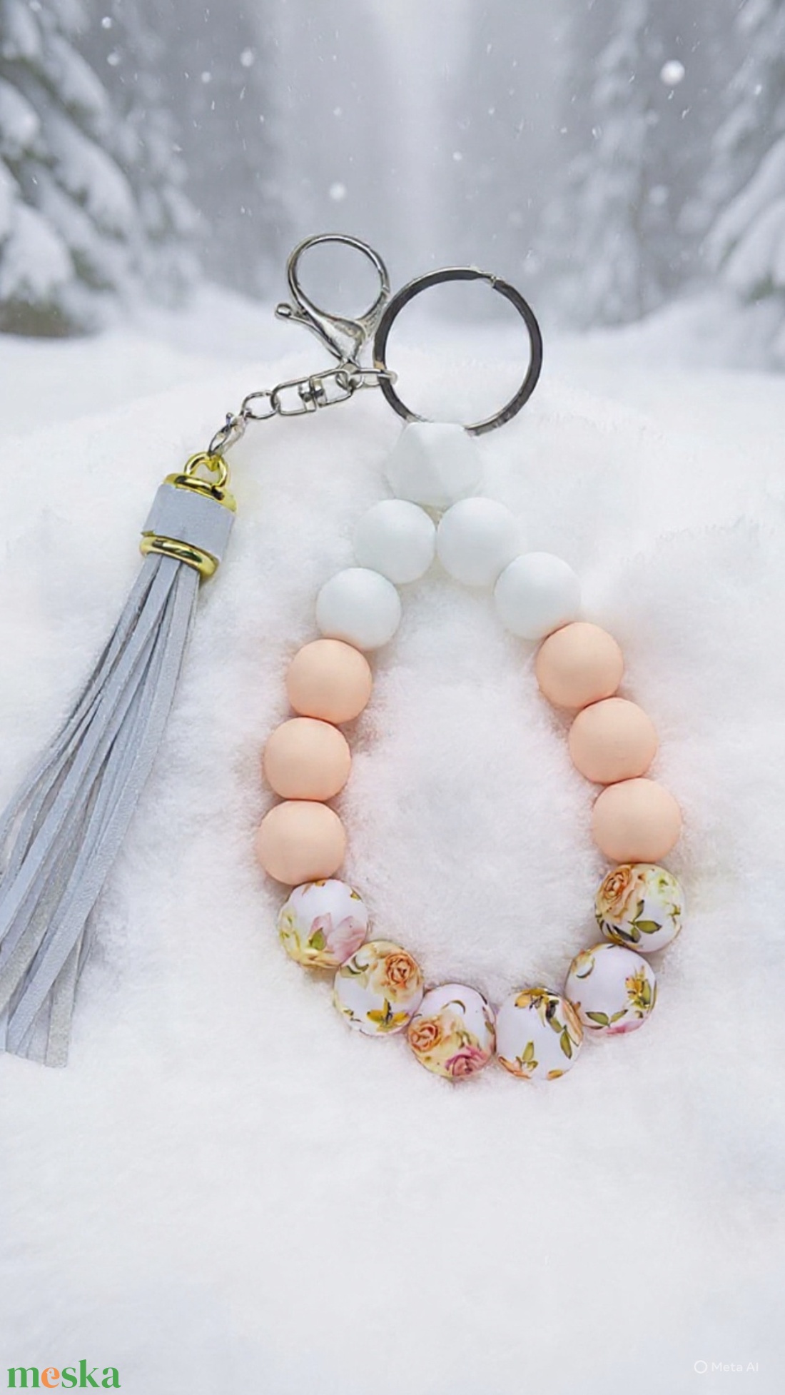 Kéz nélküli kulcstartó - táska & tok - kulcstartó & táskadísz - kulcstartó - Meska.hu