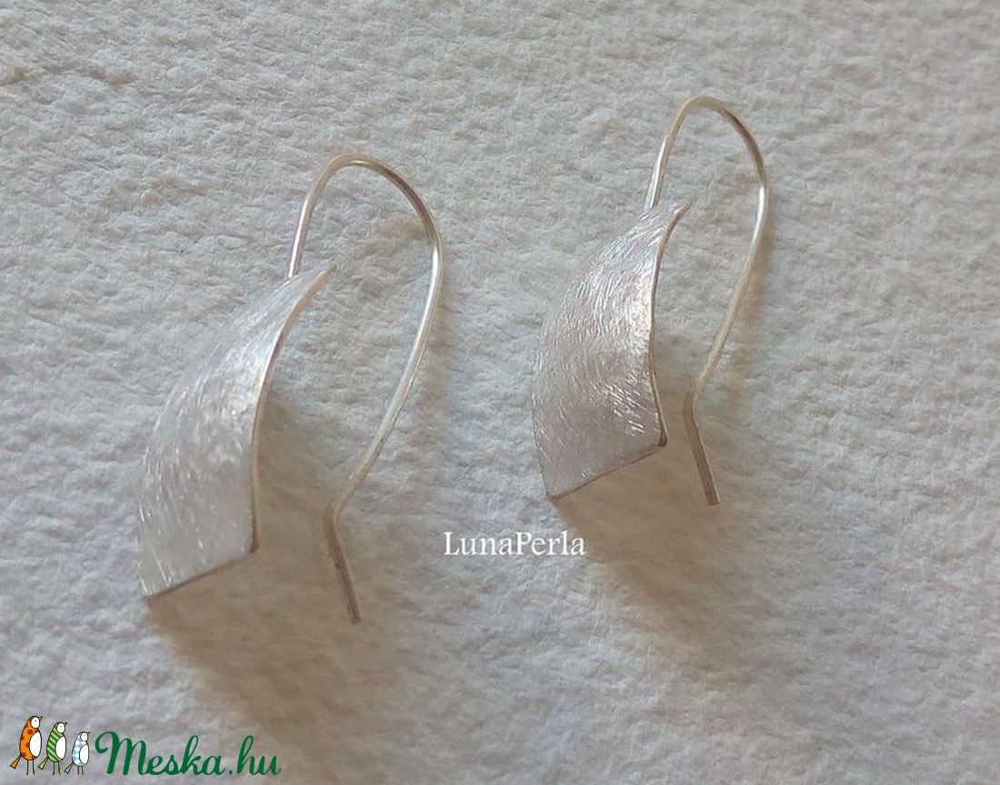 Minimalista ezüst fülbevaló - - Meska.hu Minimalista ezüst fülbevaló - - Meska.hu