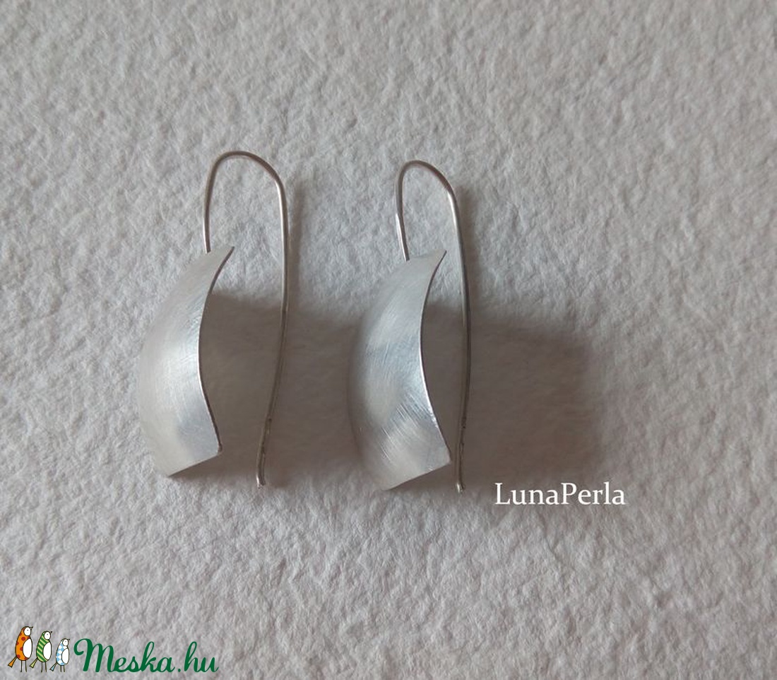 Minimalista ezüst fülbevaló - - Meska.hu Minimalista ezüst fülbevaló - - Meska.hu
