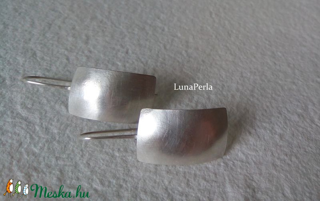 Minimalista ezüst fülbevaló - - Meska.hu Minimalista ezüst fülbevaló - - Meska.hu