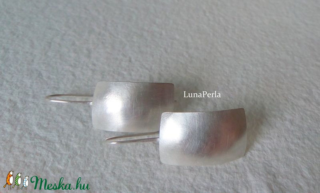 Minimalista ezüst fülbevaló - - Meska.hu Minimalista ezüst fülbevaló - - Meska.hu