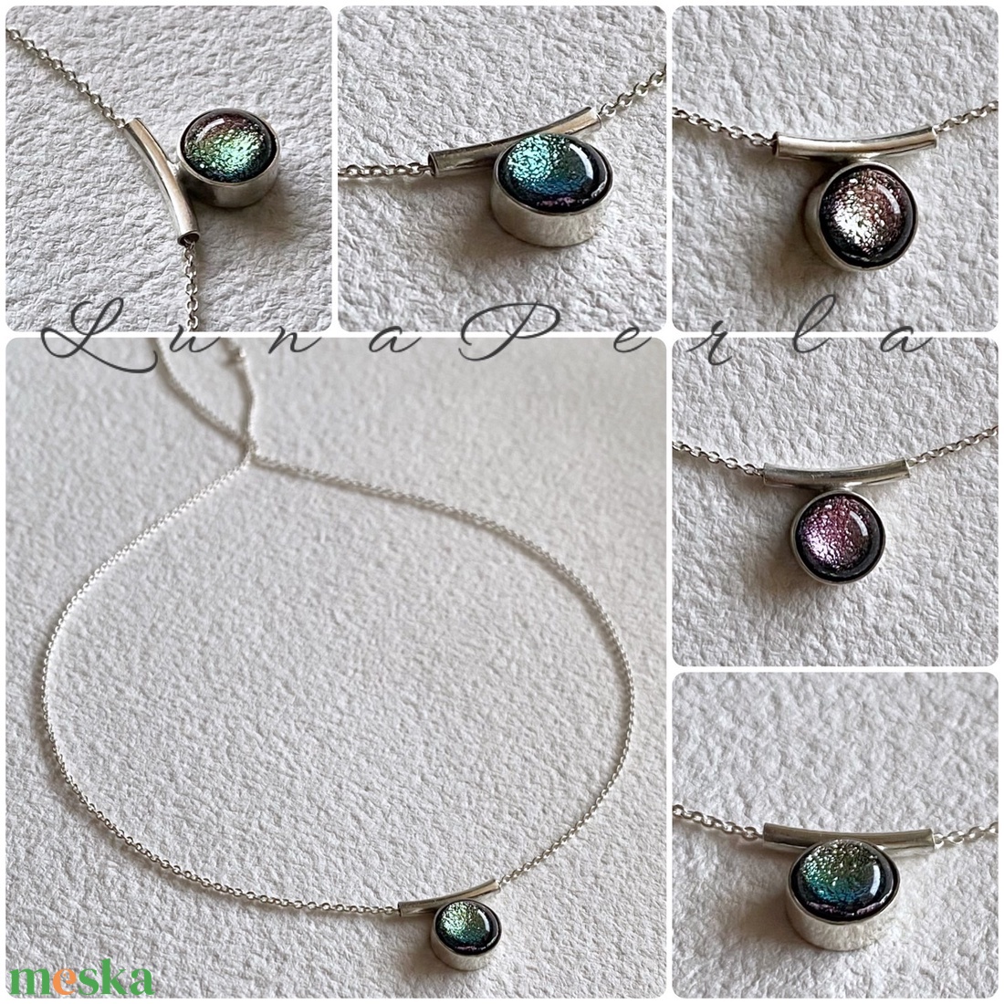 Swarovski medál ezüst nyaklánccal - ékszer - nyaklánc - medál - Meska.hu Swarovski medál ezüst nyaklánccal - ékszer - nyaklánc - medál - Meska.hu