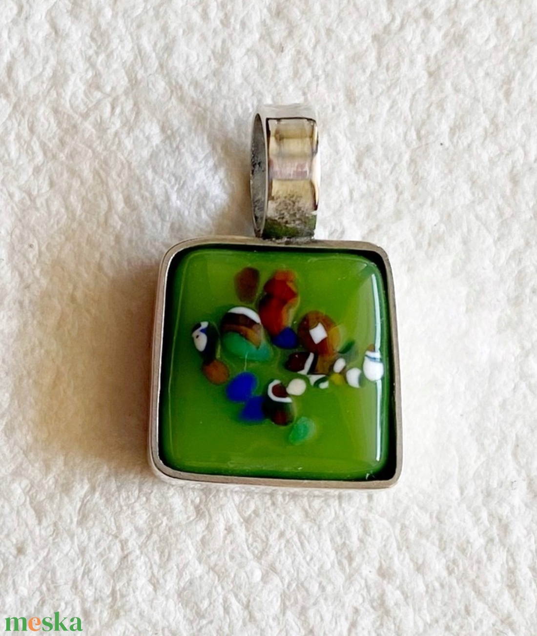 Tavasz - ezüst medál - ékszer - nyaklánc - medál - Meska.hu