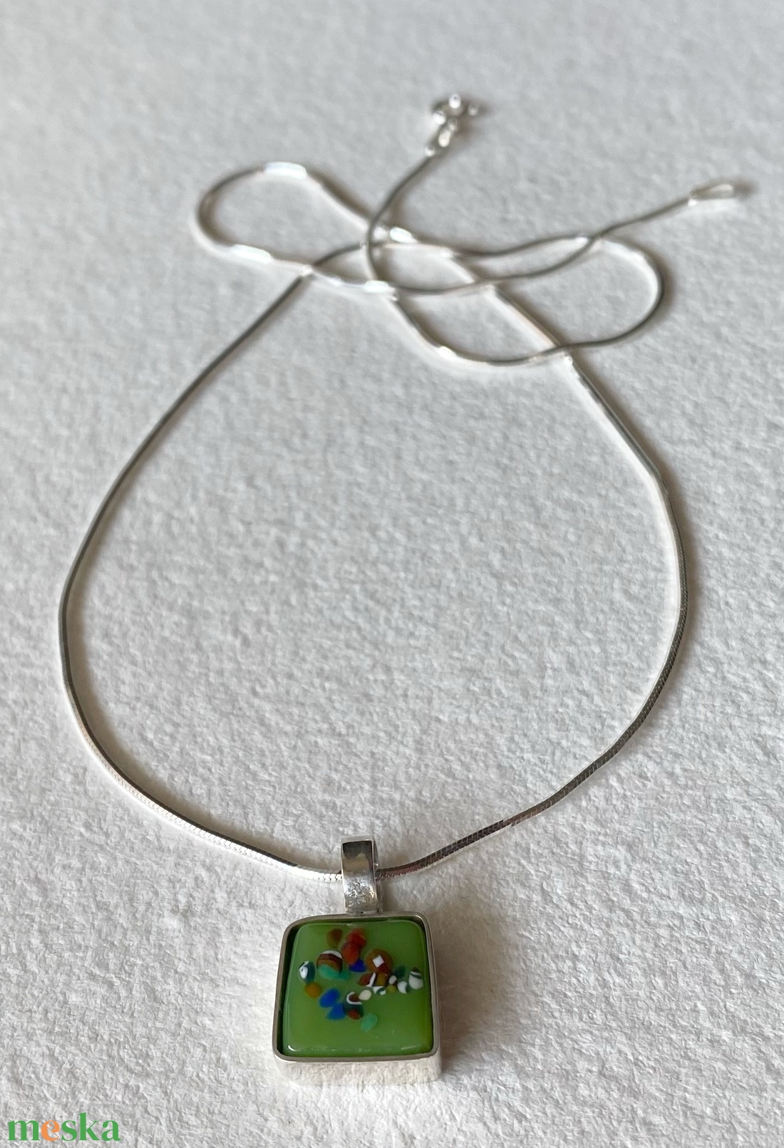 Tavasz - ezüst medál - ékszer - nyaklánc - medál - Meska.hu