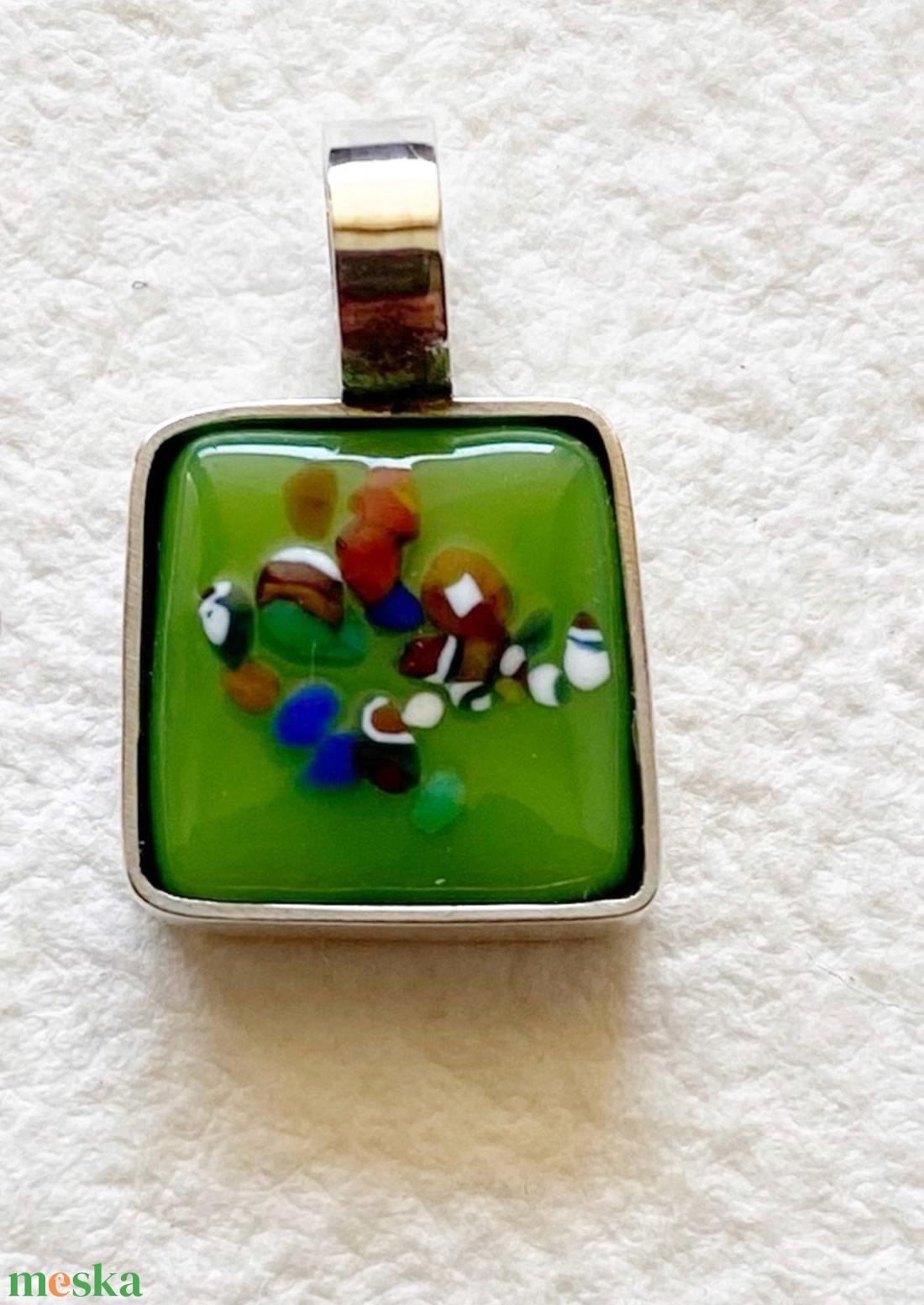 Tavasz - ezüst medál - ékszer - nyaklánc - medál - Meska.hu