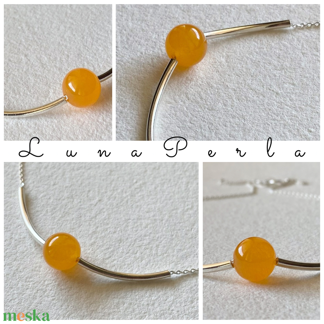 Kalcedon szett - ékszer - ékszerszett - Meska.hu