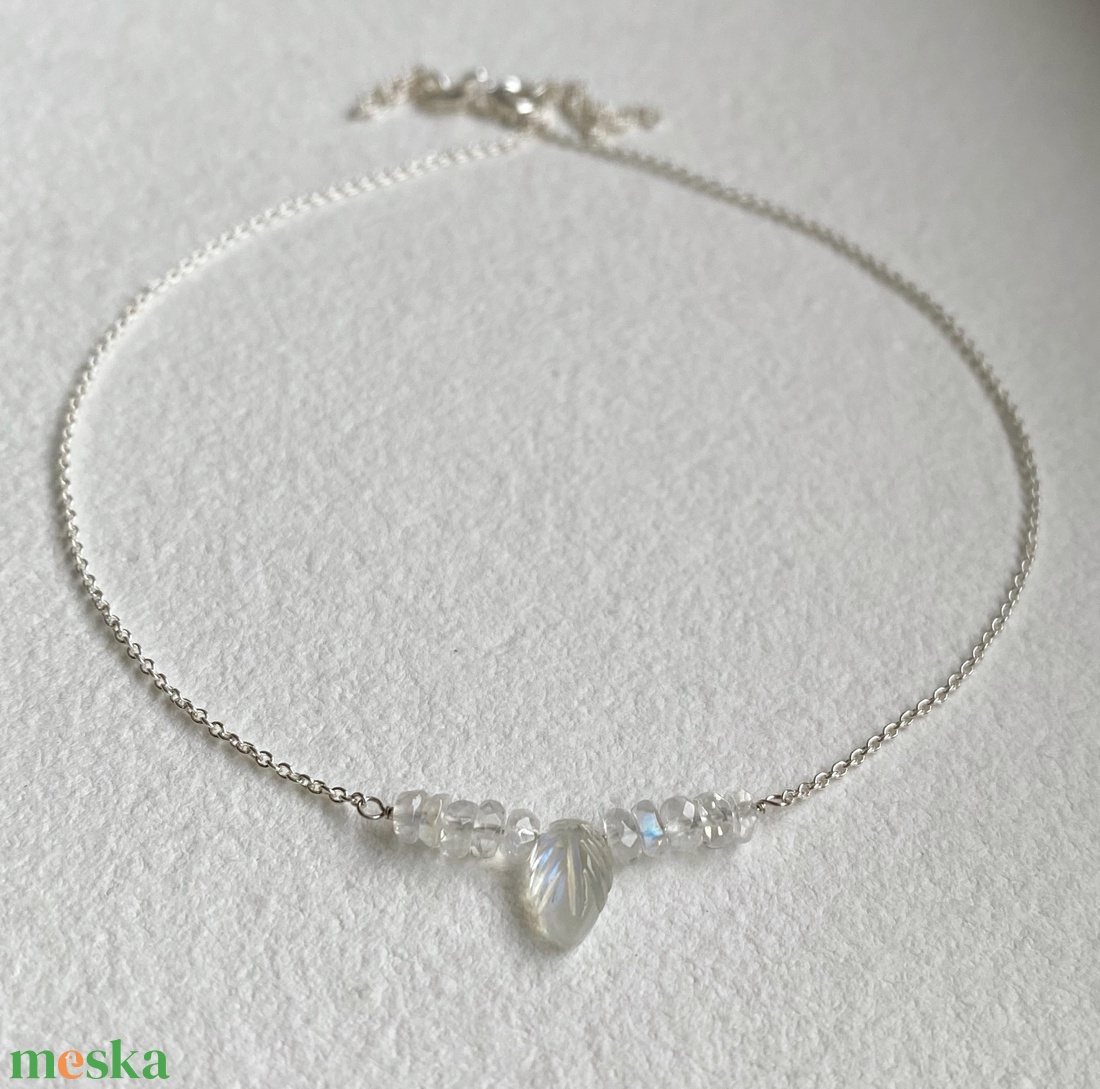 Holdkő ezüst nyaklánc - ékszer - nyaklánc - medálos nyaklánc - Meska.hu