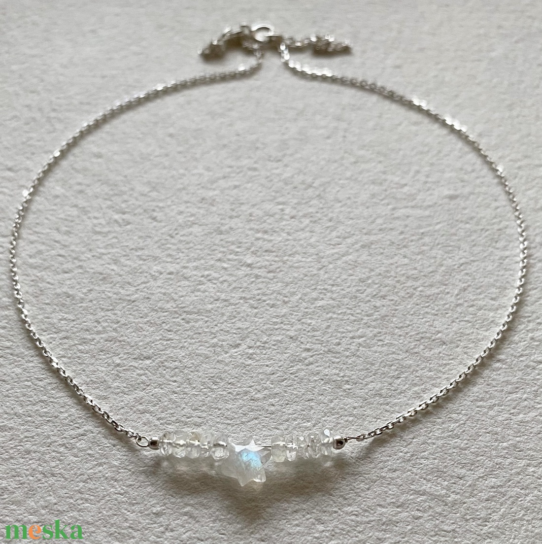 Holdkő ezüst nyaklánc - ékszer - nyaklánc - medálos nyaklánc - Meska.hu