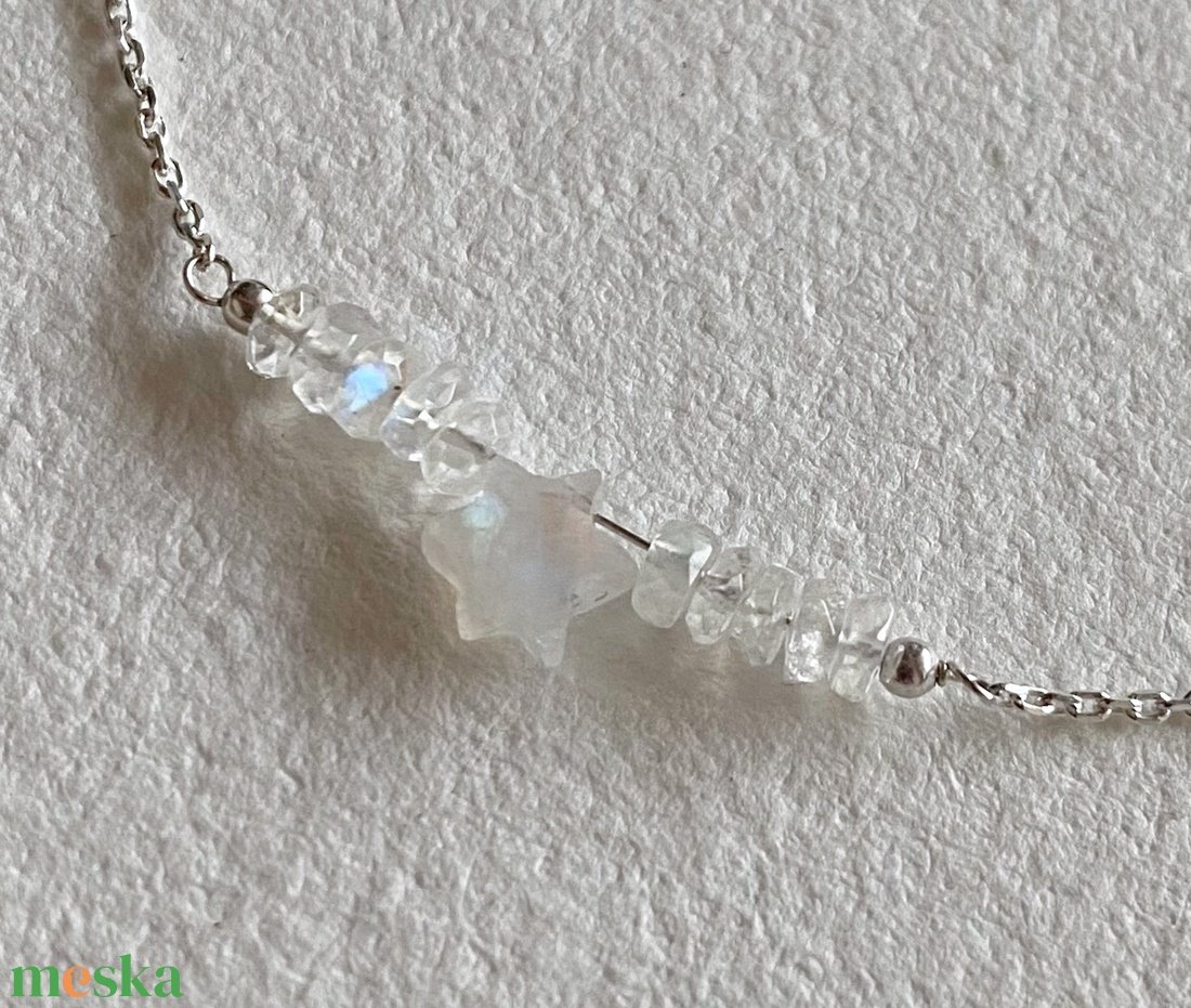 Holdkő ezüst nyaklánc - ékszer - nyaklánc - medálos nyaklánc - Meska.hu
