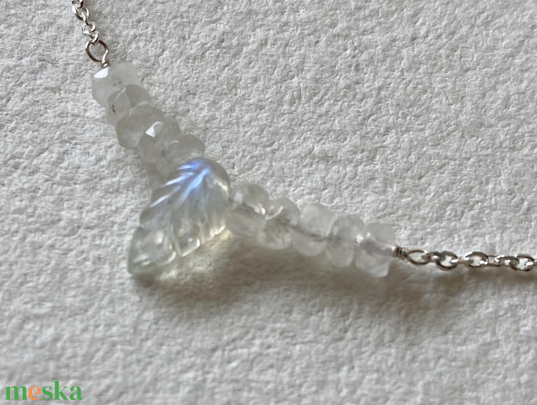 Holdkő ezüst nyaklánc - ékszer - nyaklánc - medálos nyaklánc - Meska.hu