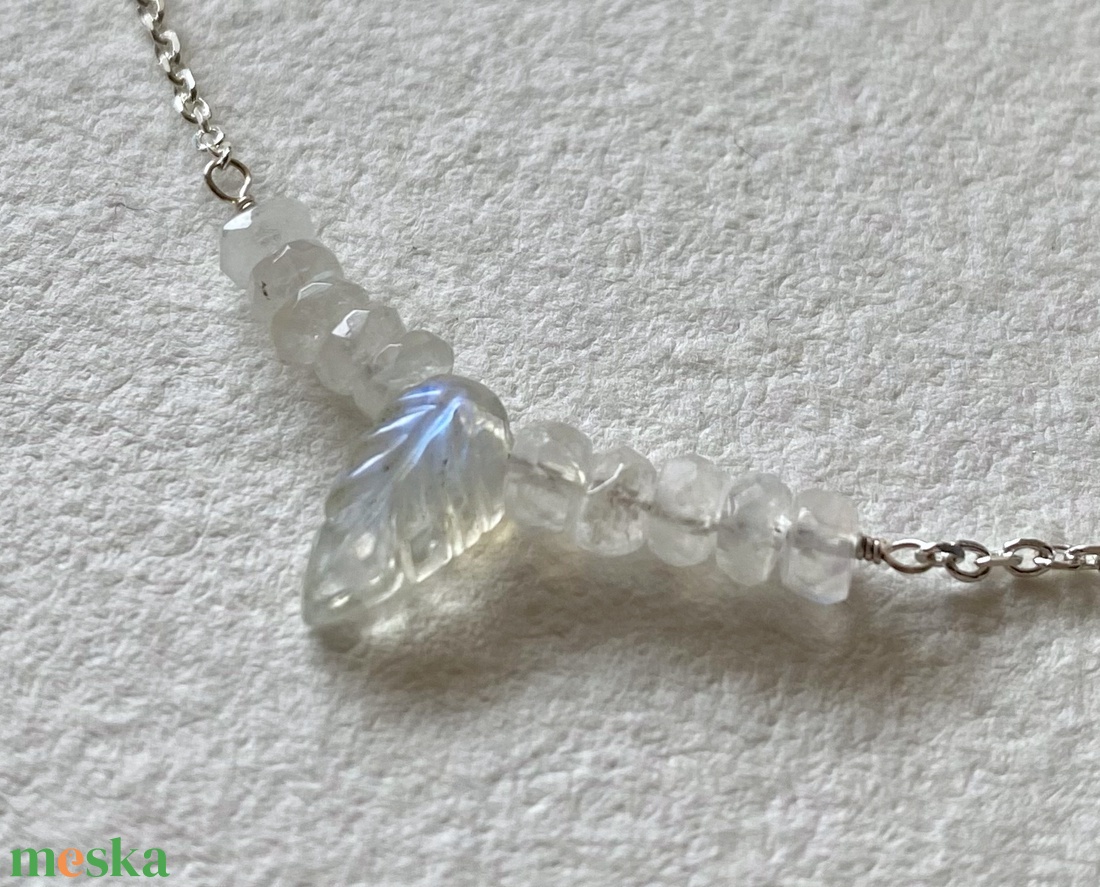 Holdkő ezüst nyaklánc - ékszer - nyaklánc - medálos nyaklánc - Meska.hu