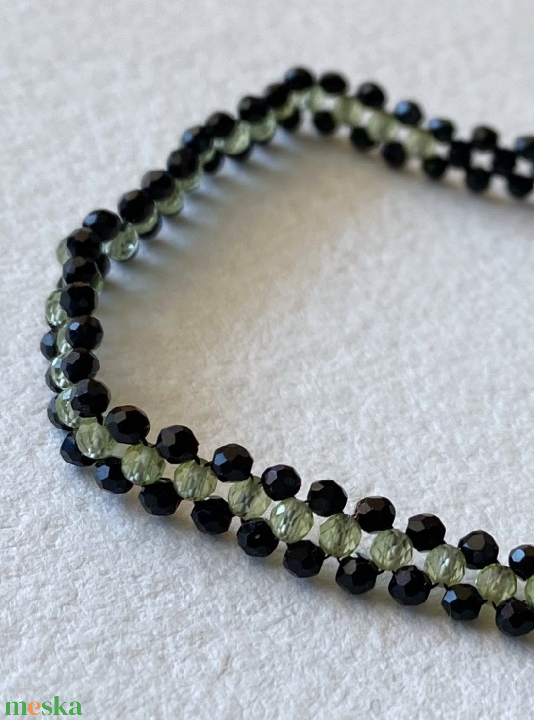 Choker nyaklánc - ékszer - nyaklánc - gyöngyös nyaklánc - Meska.hu