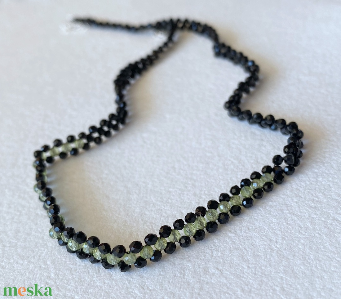 Choker nyaklánc - ékszer - nyaklánc - gyöngyös nyaklánc - Meska.hu