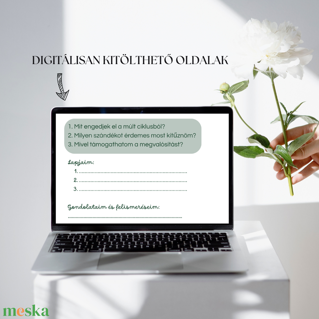 Holdnapló � Újhold és Telihold Kiadás / Kitölthető és Nyomtatható PDF / Önismereti és Tarot Napló - művészet - grafika & illusztráció - digitális - Meska.hu