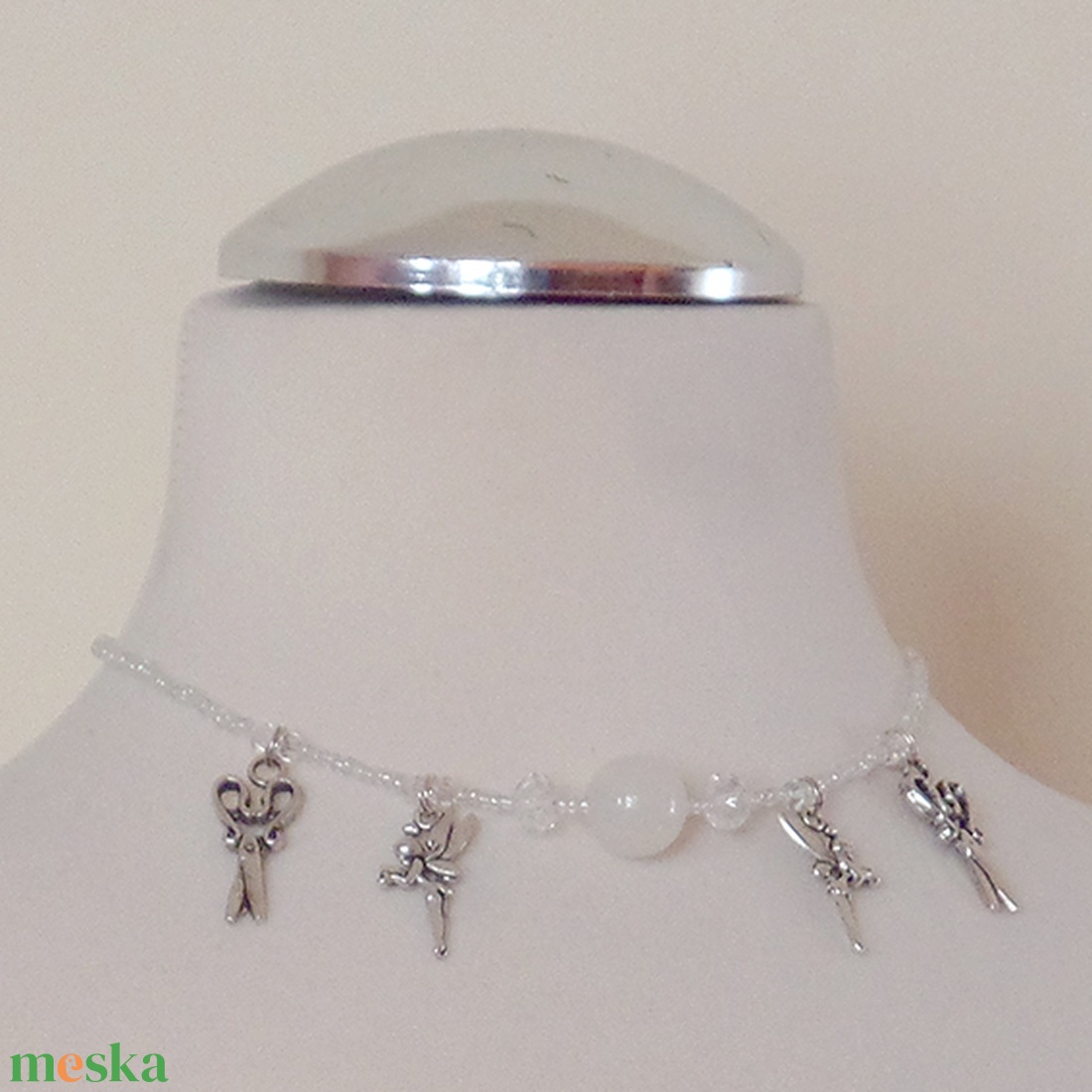 Gyermek nyaklánc (Csingiling - 38 cm) - ékszer - nyaklánc - gyöngyös nyaklánc - Meska.hu