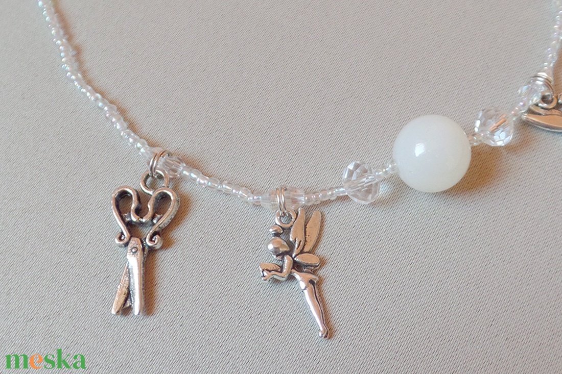 Gyermek nyaklánc (Csingiling - 38 cm) - ékszer - nyaklánc - gyöngyös nyaklánc - Meska.hu