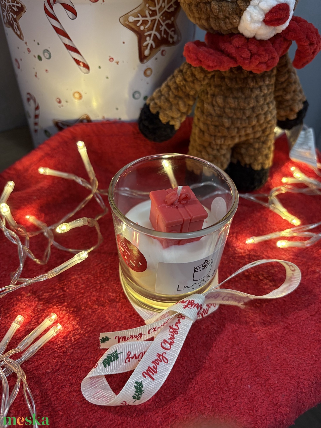 Secret Scent of Winter - karácsony - karácsonyi lakásdekoráció - karácsonyi illatgyertya, mécses - Meska.hu