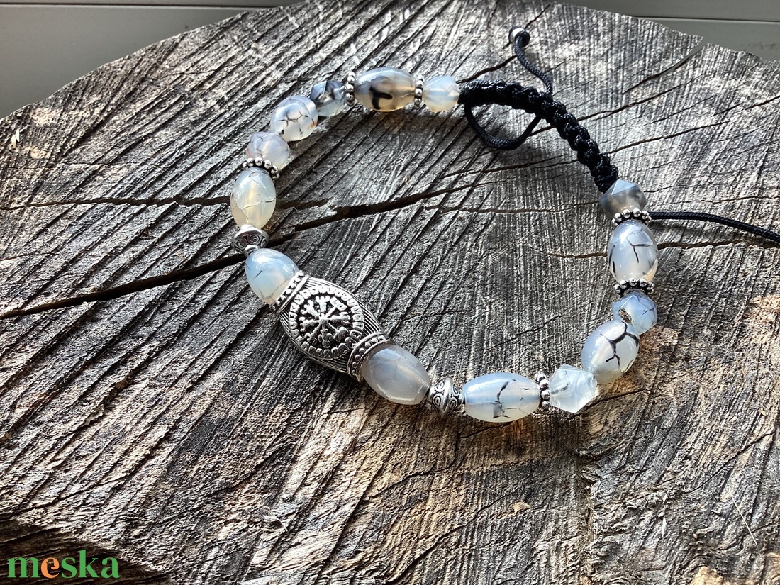 �� Vegvísir � A viking iránytű karkötője � - ékszer - karkötő - ásványkarkötő - Meska.hu