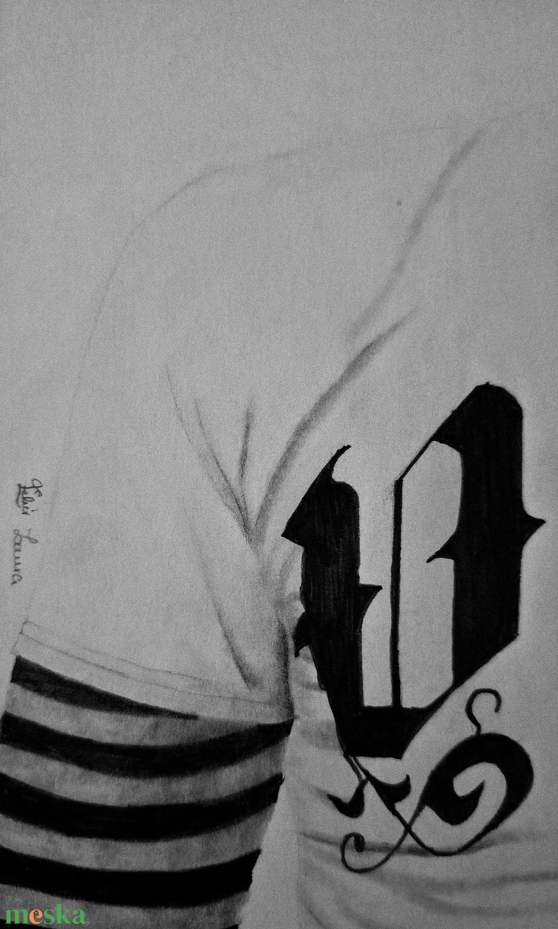 Chester Bennington A/4-es méretű, kézzel készült portré rajz - művészet - grafika & illusztráció - ceruzarajz - Meska.hu