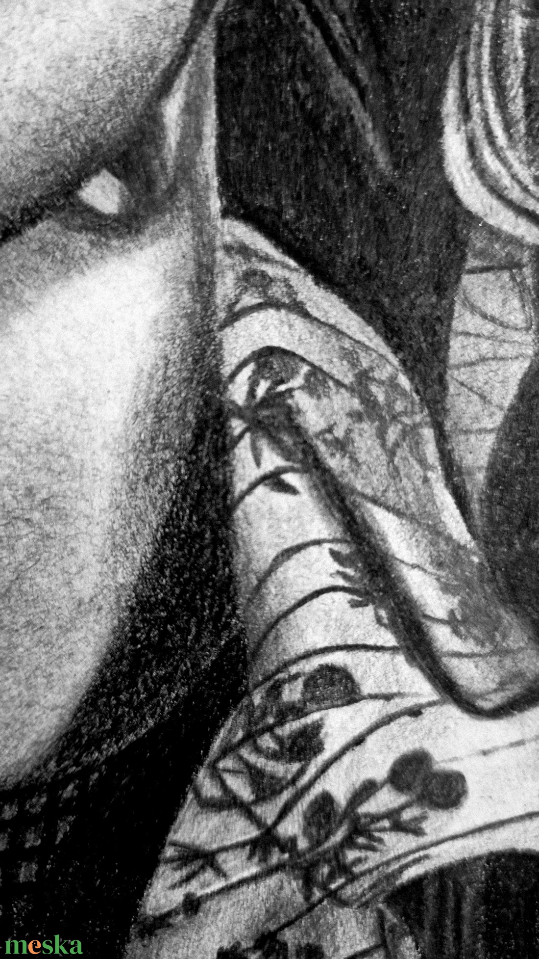 Sadie Sink kézzel készült portré rajz - művészet - grafika & illusztráció - ceruzarajz - Meska.hu